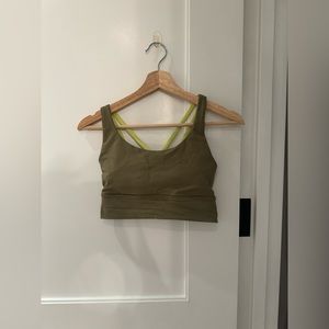 Lululemon energy longline medium support bra B-D